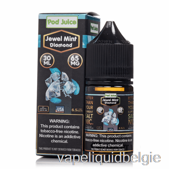 Vape Smaken Jewel Mint Diamant - Bold Series - Peulensap - 30ml 65mg